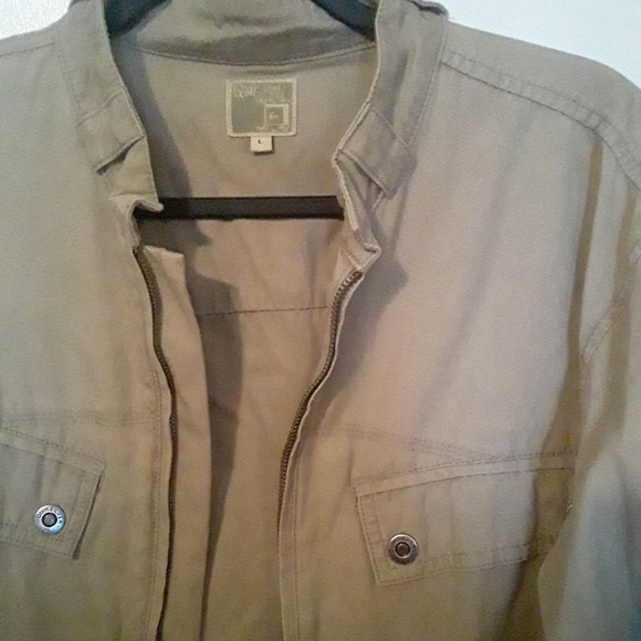 Quicksilver Men's Light Khaki type jacket - Picture 6 of 16